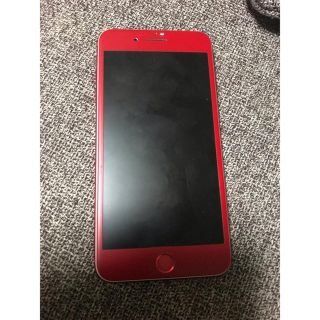 アイフォーン(iPhone)のジャンク品 iPhone 7plus 128GB レッド(スマートフォン本体)