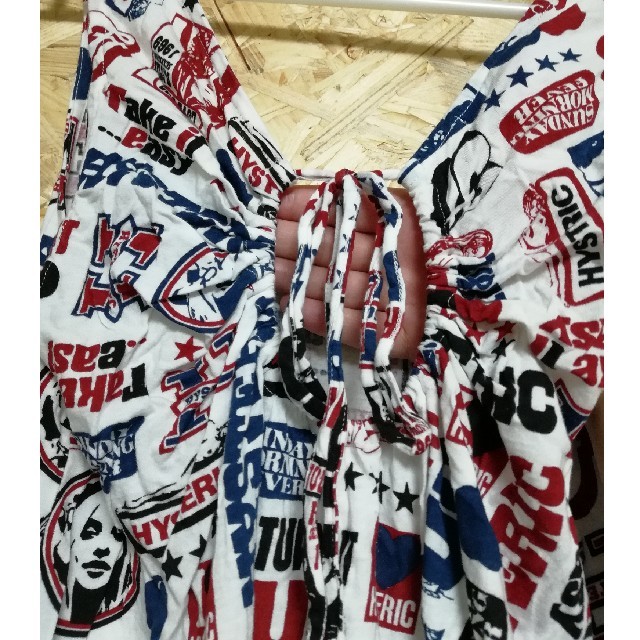 HYSTERIC GLAMOUR(ヒステリックグラマー)の★ヒステリックグラマー★ ノースリーブ ワンピース レディースのワンピース(ミニワンピース)の商品写真