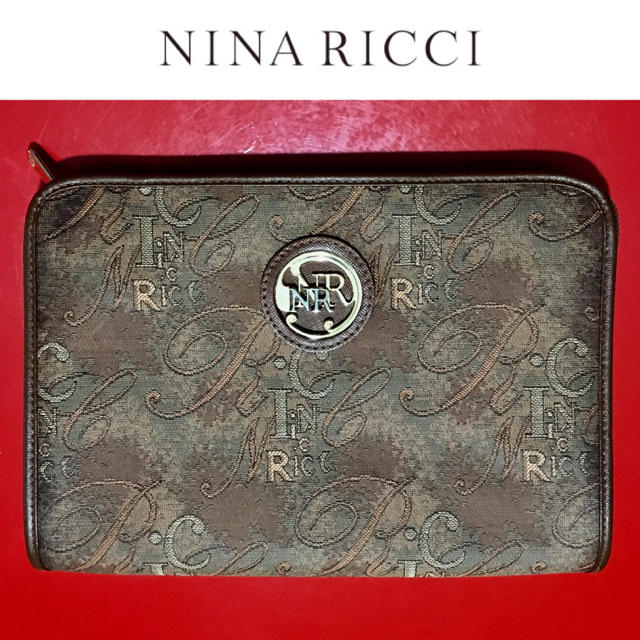 NINA RICCI(ニナリッチ)のニナリッチ クラッチバッグ NINA RICCI ヴィンテージ 美品 激レア レディースのバッグ(クラッチバッグ)の商品写真