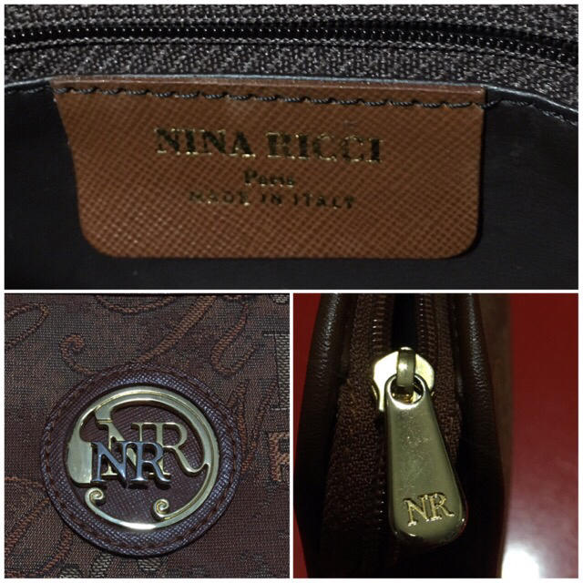 NINA RICCI(ニナリッチ)のニナリッチ クラッチバッグ NINA RICCI ヴィンテージ 美品 激レア レディースのバッグ(クラッチバッグ)の商品写真