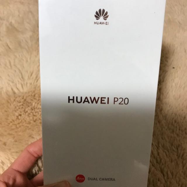 新品 送料無料 SIMフリー　Huawei P20  Midnight Blue