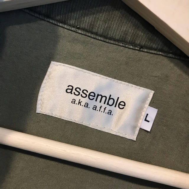 AFFA(エーエフエフエー)のassemble aka AFFA ミリタリージャケット Ｌ メンズのジャケット/アウター(ミリタリージャケット)の商品写真