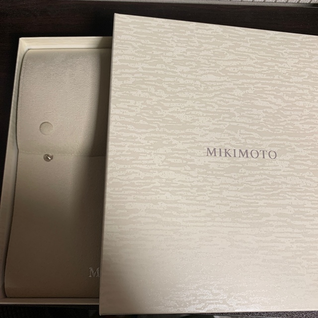 MIKIMOTO(ミキモト)の【ご専用】ミキモトパールネックレス7.6-8mmセミロング52cm k18 レディースのアクセサリー(ネックレス)の商品写真