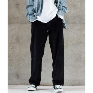 リーバイス(Levi's)の【新品未使用】 silver tab コーディロイ ブラック 28inch(デニム/ジーンズ)