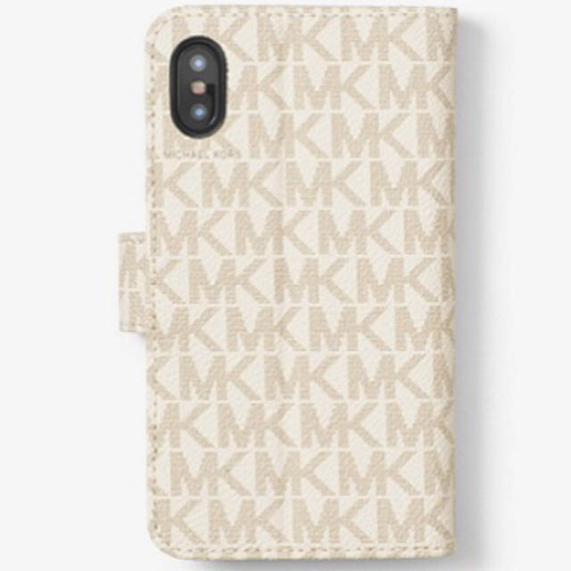 Michael Kors(マイケルコース)のマイケルコース  スマホケース ロゴ 手帳型 スマホ/家電/カメラのスマホアクセサリー(iPhoneケース)の商品写真