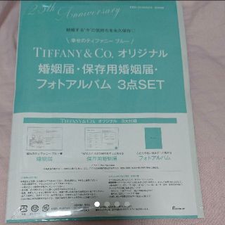 ティファニー(Tiffany & Co.)のティファニー婚姻届など3点セット(その他)