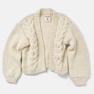 アーバンリサーチ(URBAN RESEARCH)のペルーニット PERU KNITカウチンニット ボレロ カーディガン(カーディガン)