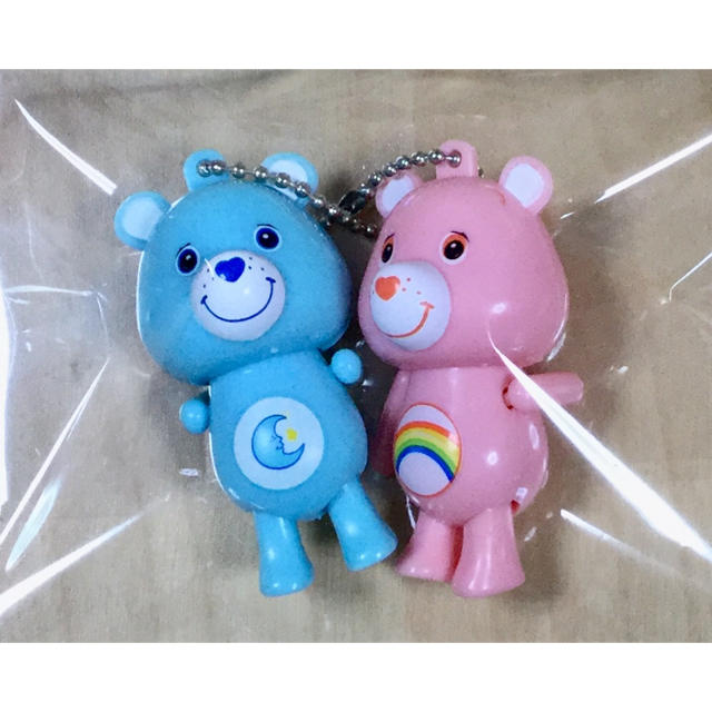 CareBears - ケアベア☆希少☆新品☆プラプラキーチェーン☆2体セット