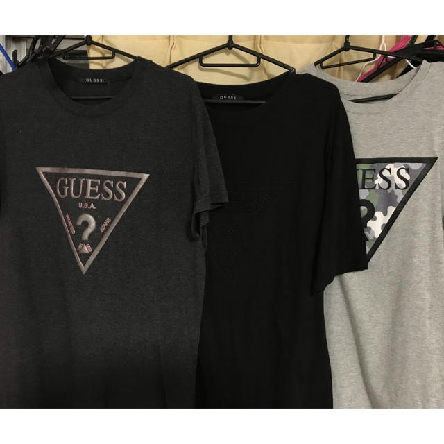 GUESS(ゲス)のGUESS Tee3枚セット メンズのトップス(Tシャツ/カットソー(半袖/袖なし))の商品写真