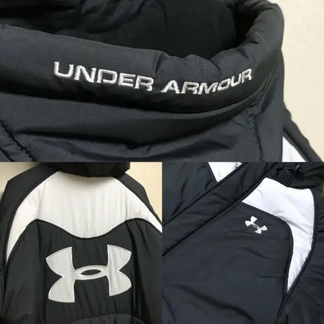 UNDER ARMOUR(アンダーアーマー)の【UNDER ARMOUR】ベンチコート L ブラック メンズのジャケット/アウター(ダウンジャケット)の商品写真