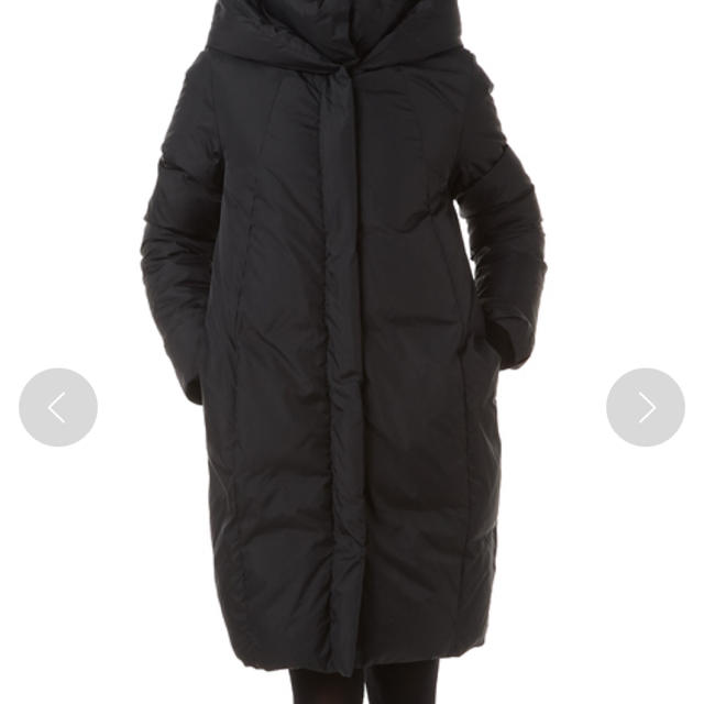 SLY(スライ)のSLY USEFUL LONG DOWN COAT ブラック レディースのジャケット/アウター(ダウンコート)の商品写真