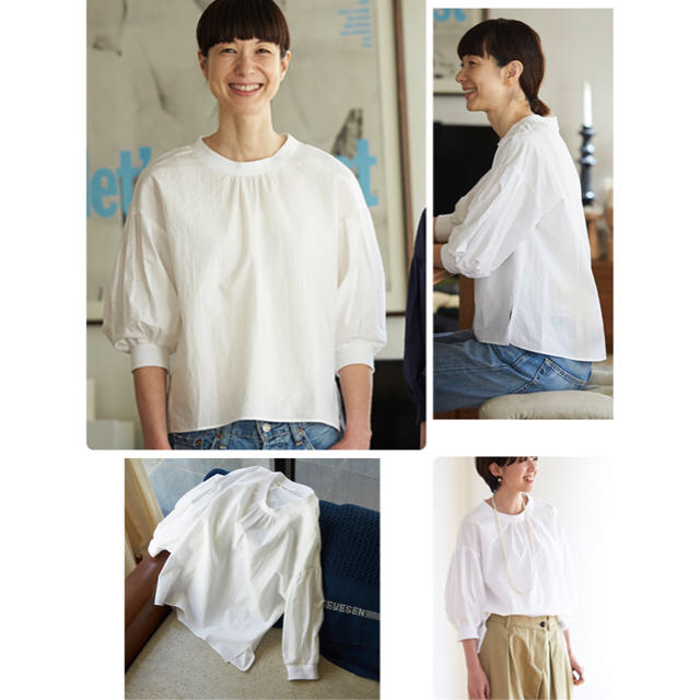 nest Robe(ネストローブ)のAlliy様専用  北欧暮らしの道具店  香菜子さん  2wayトップス レディースのトップス(シャツ/ブラウス(半袖/袖なし))の商品写真