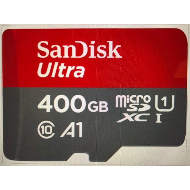 ●サンディスク　SDSQUAR-400G-JN3MA microSDXCカード