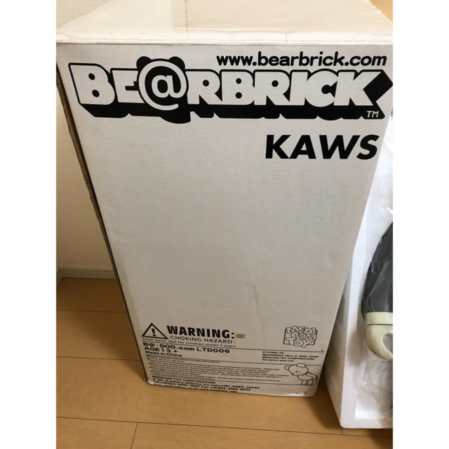 超美品 kaws BE@RBRICK 1000% ベアブリック 1ST