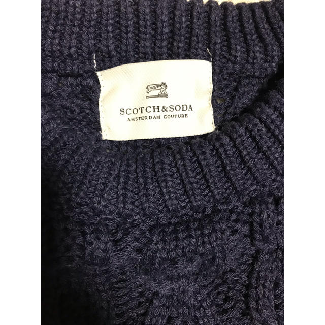 SCOTCH&SODA スコッチアンドソーダ ニット・セーター M 紺