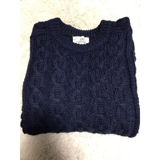 スコッチアンドソーダ(SCOTCH & SODA)のスコッチ&ソーダ ネイビーニットM(ニット/セーター)