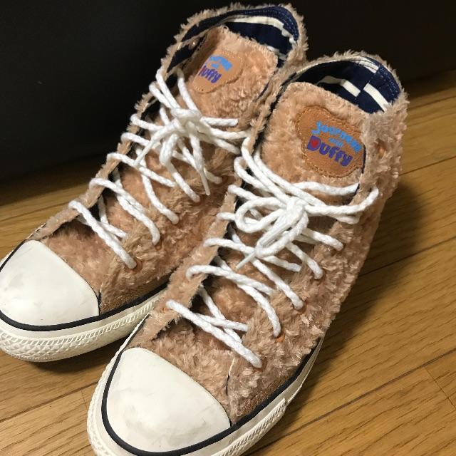 Disney - 中古 ダッフィー コンバース スニーカー