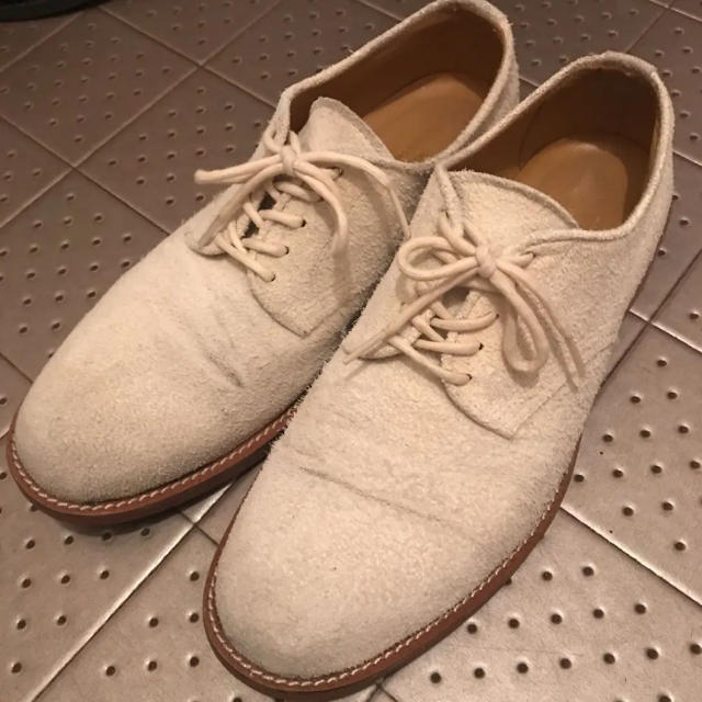 COMME des GARCONS(コムデギャルソン)のコムデギャルソン 革靴（起毛皮革） メンズの靴/シューズ(ドレス/ビジネス)の商品写真