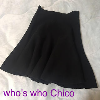 フーズフーチコ(who's who Chico)のwho's who Chico フレアミニスカート(ミニスカート)