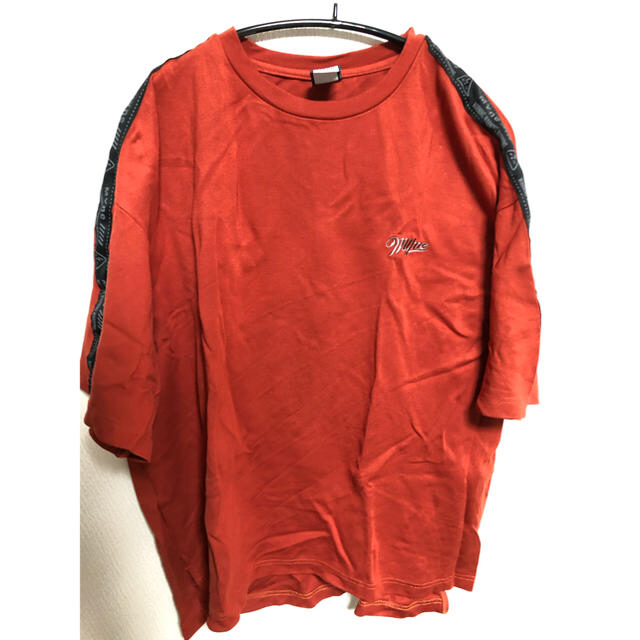 MIHARAYASUHIRO(ミハラヤスヒロ)のMyne ハザードテープオーバービッグTシャツ メンズのトップス(Tシャツ/カットソー(半袖/袖なし))の商品写真