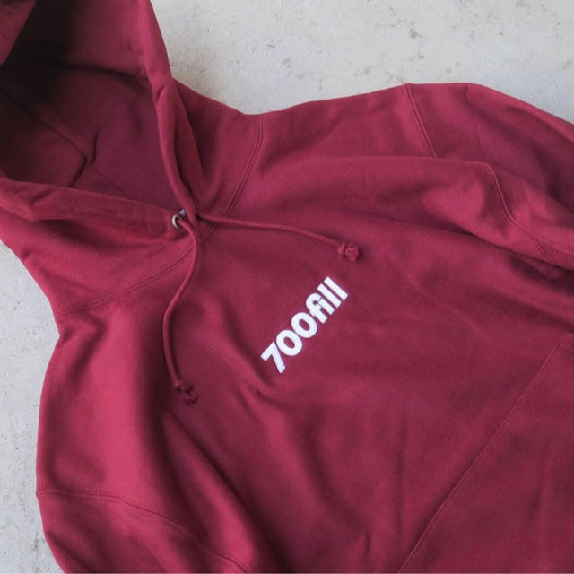 700 FILL Payment Logo Hoodie パーカー マルーン M