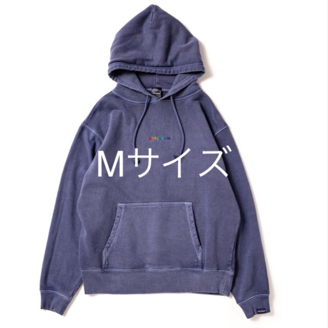 APPLEBUM(アップルバム)のRainbow Logo Pigment Sweat Parka メンズのトップス(パーカー)の商品写真