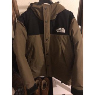 ザノースフェイス(THE NORTH FACE)のノースフェイス マウンテンダウン ビーチグリーン L(ダウンジャケット)