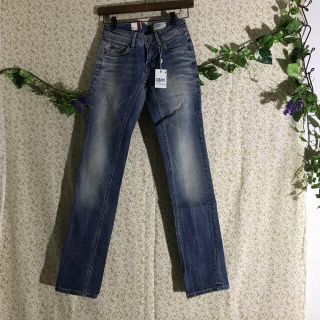 ジースター(G-STAR RAW)の新品★G-STAR ROW 3301ダメージデニム W25/L32(デニム/ジーンズ)