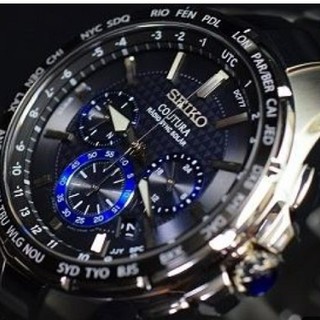 セイコー(SEIKO)のセイコー コーチュラ Coutura SSG009 電波ソーラー 輸入 腕時計(腕時計(アナログ))