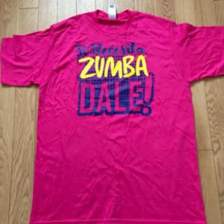 ズンバ(Zumba)の新品 ZUMBA ズンバ Tシャツ フリーサイズ ピンク フィットネスウェア(ダンス/バレエ)
