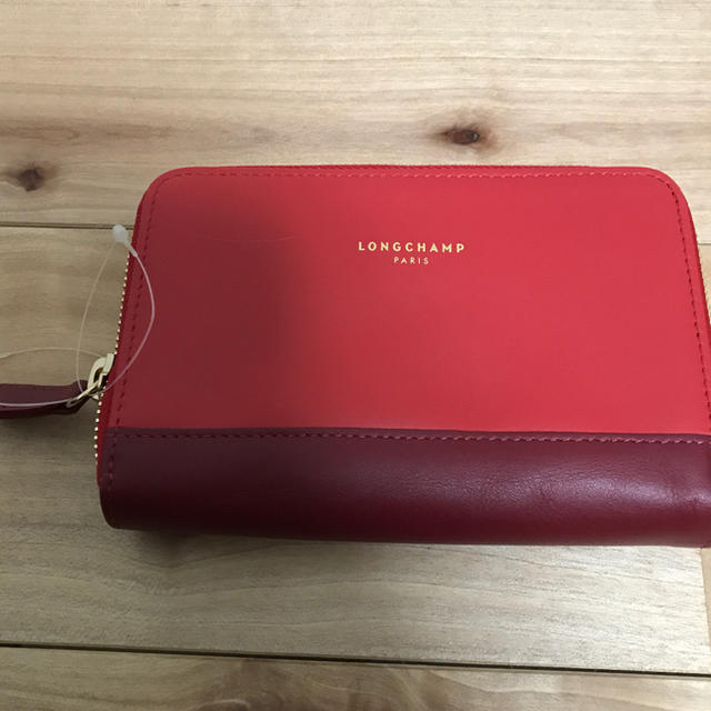 LONGCHAMP(ロンシャン)の値下！新品未使用・Longchamp財布 レディースのファッション小物(財布)の商品写真