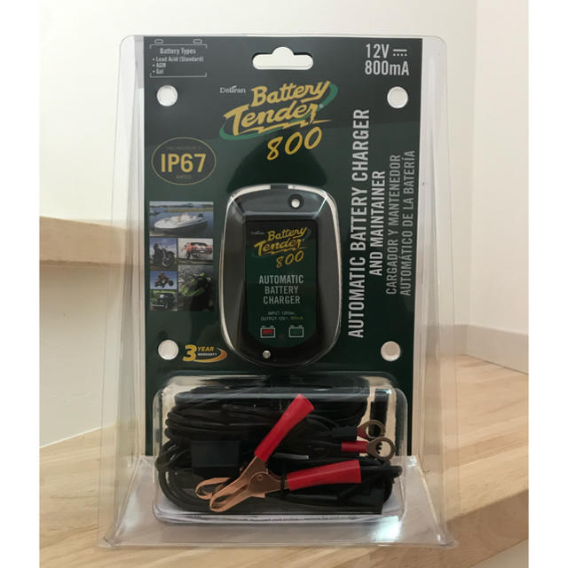 Battery Tender(バッテリーテンダー) 800 防水 12V 充電器の通販 by kidson's shop|ラクマ Battery Tender(バッテリーテンダー) 800 防水 12V 充電器の通販 by kidson's shop|ラクマ