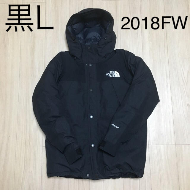 THE NORTH FACE(ザノースフェイス)の2018AW国内正規！ザノースフェイス マウンテンダウンジャケット 黒L メンズのジャケット/アウター(ダウンジャケット)の商品写真