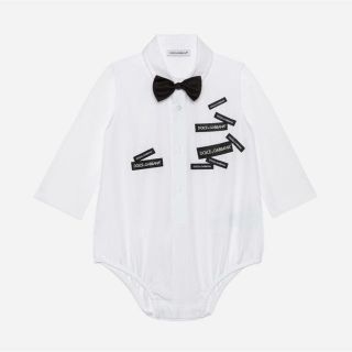 ドルチェアンドガッバーナ(DOLCE&GABBANA)のドルチェガッバーナ 新作 ベビー タキシードシャツ(シャツ/カットソー)