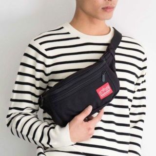 マンハッタンポーテージ(Manhattan Portage)の新品 マンハッタンポーテージ ボディバッグ ショルダー バッグ ナイロン 黒 鞄(ボディバッグ/ウエストポーチ)