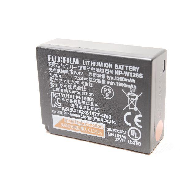 ★新品未使用品★FUJIFILM 富士フイルム NP-W126S バッテリー 1