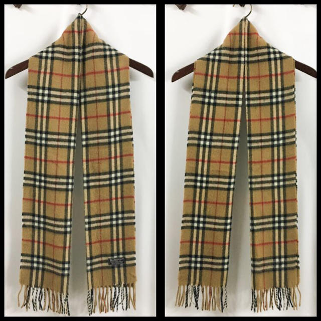 BURBERRY(バーバリー)の新年特価 Burberrys 90s マフラー ノバチェック ベージュ ウール メンズのファッション小物(マフラー)の商品写真