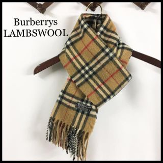 バーバリー(BURBERRY)の新年特価 Burberrys 90s マフラー ノバチェック ベージュ ウール(マフラー)