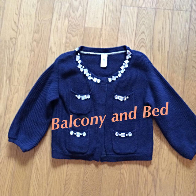 Balcony and Bed(バルコニーアンドベット)のbalcony and bedジャケット レディースのジャケット/アウター(ノーカラージャケット)の商品写真