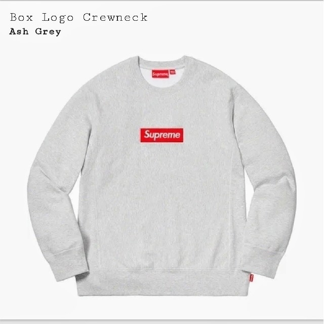 Supreme box logo crewneck sweatshirt2018