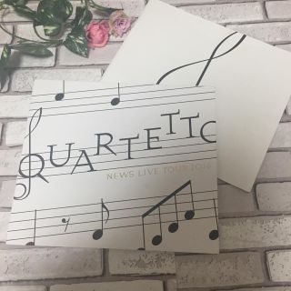 ニュース(NEWS)のNEWS quartetto Blu-ray 初回盤(男性アイドル)