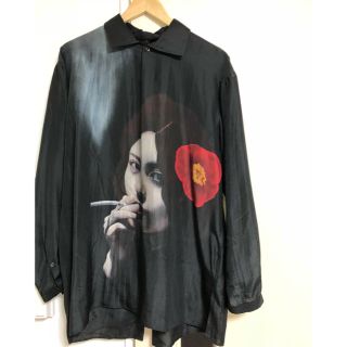 ヨウジヤマモト(Yohji Yamamoto)の【専用】Yohji Yamamoto 2018ss 内田すずめ シルクシャツ(シャツ)