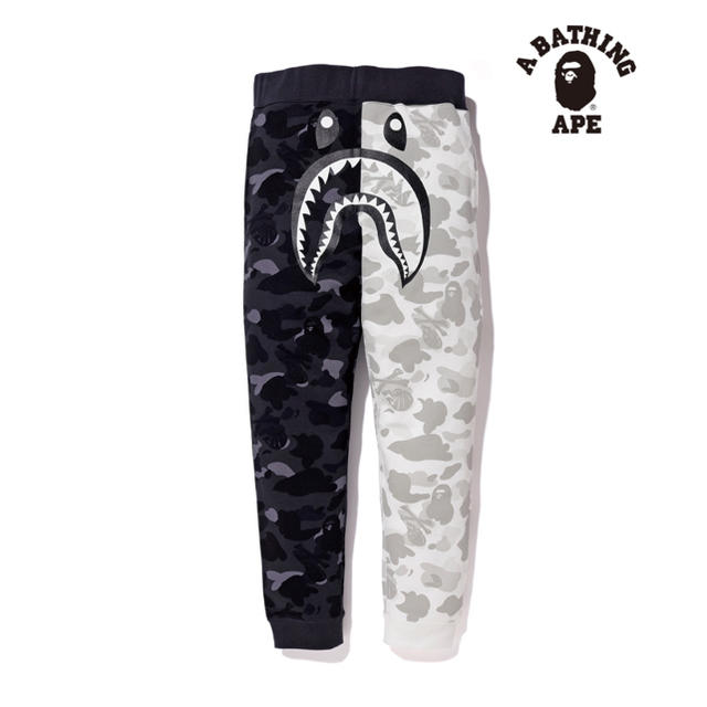 A BATHING APE(アベイシングエイプ)のNHBP . CAMO SHARK SLIM SWEAT PANTS メンズのパンツ(その他)の商品写真