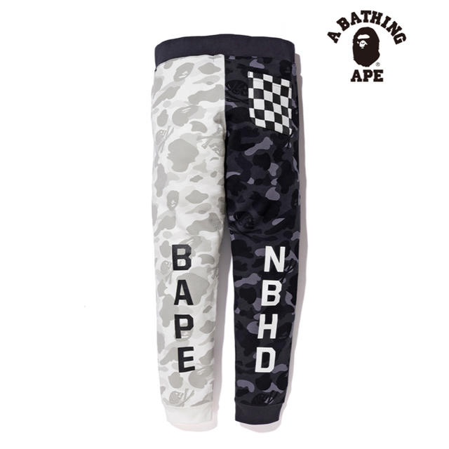 A BATHING APE(アベイシングエイプ)のNHBP . CAMO SHARK SLIM SWEAT PANTS メンズのパンツ(その他)の商品写真