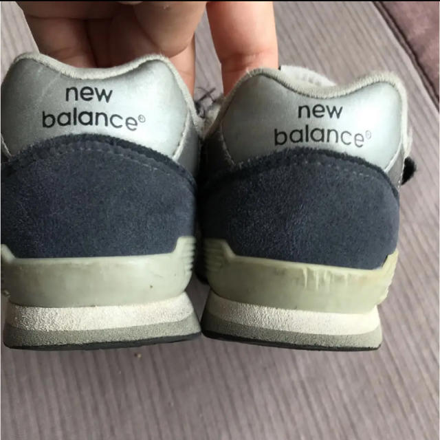 New Balance(ニューバランス)のNB ニューバランスネイビー 18cm キッズ/ベビー/マタニティのキッズ靴/シューズ(15cm~)(スニーカー)の商品写真