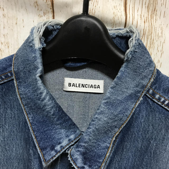 Balenciaga BALENCIAGAデニムジャケット34の通販 by 21shop's｜バレンシアガならラクマ - 期間限定