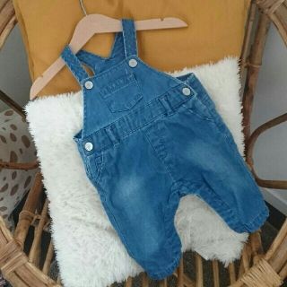 ザラキッズ(ZARA KIDS)のZARA mini デニムサロペット オーバーオール 62cm(その他)