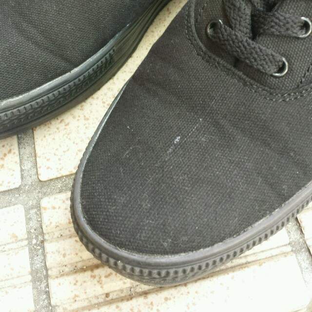 黒ｽﾆｰｶｰ レディースの靴/シューズ(スニーカー)の商品写真