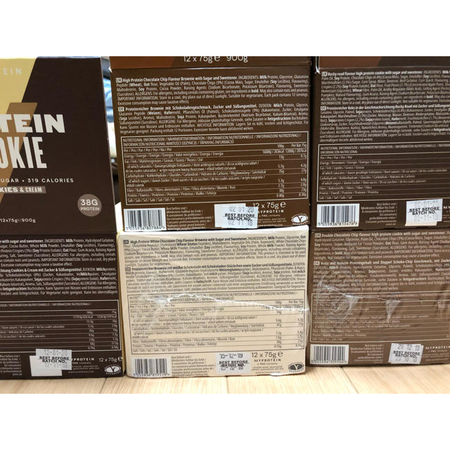 MYPROTEIN(マイプロテイン)のマイプロテイン  プロテイン クッキー ブラウニー セット MYPROTEIN 食品/飲料/酒の健康食品(プロテイン)の商品写真