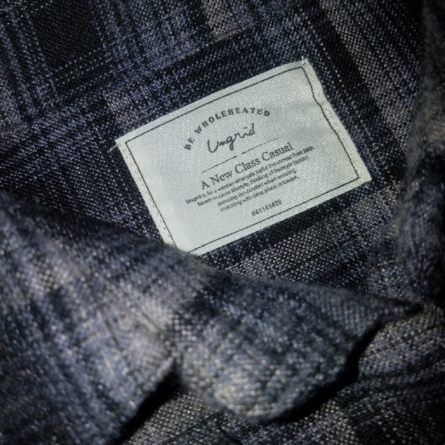 Ungrid(アングリッド)のアングリッド　ワイドルーズチェックシャツ レディースのトップス(シャツ/ブラウス(長袖/七分))の商品写真